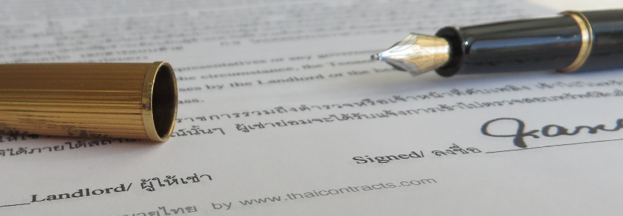 lease contract Sample Agreement for land lease Thai and English